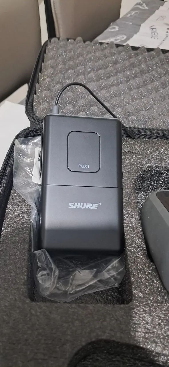 Microfone shure PG30 (de cabeça sem fio) + sistema pgx wireless  - Foto 5