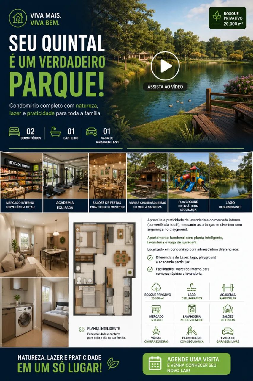 Apartamento à venda - zona sul