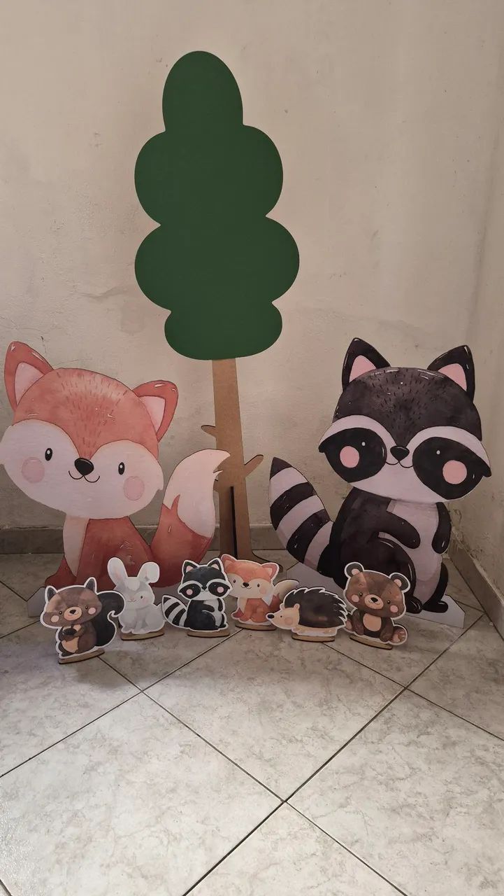 Display mdf para festa 