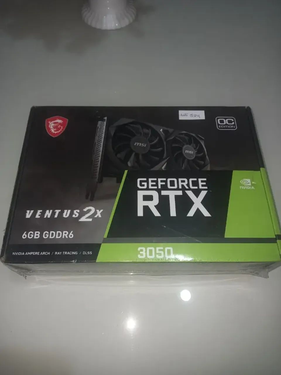 MSI RTX 3050 6GB (LACRADA)!