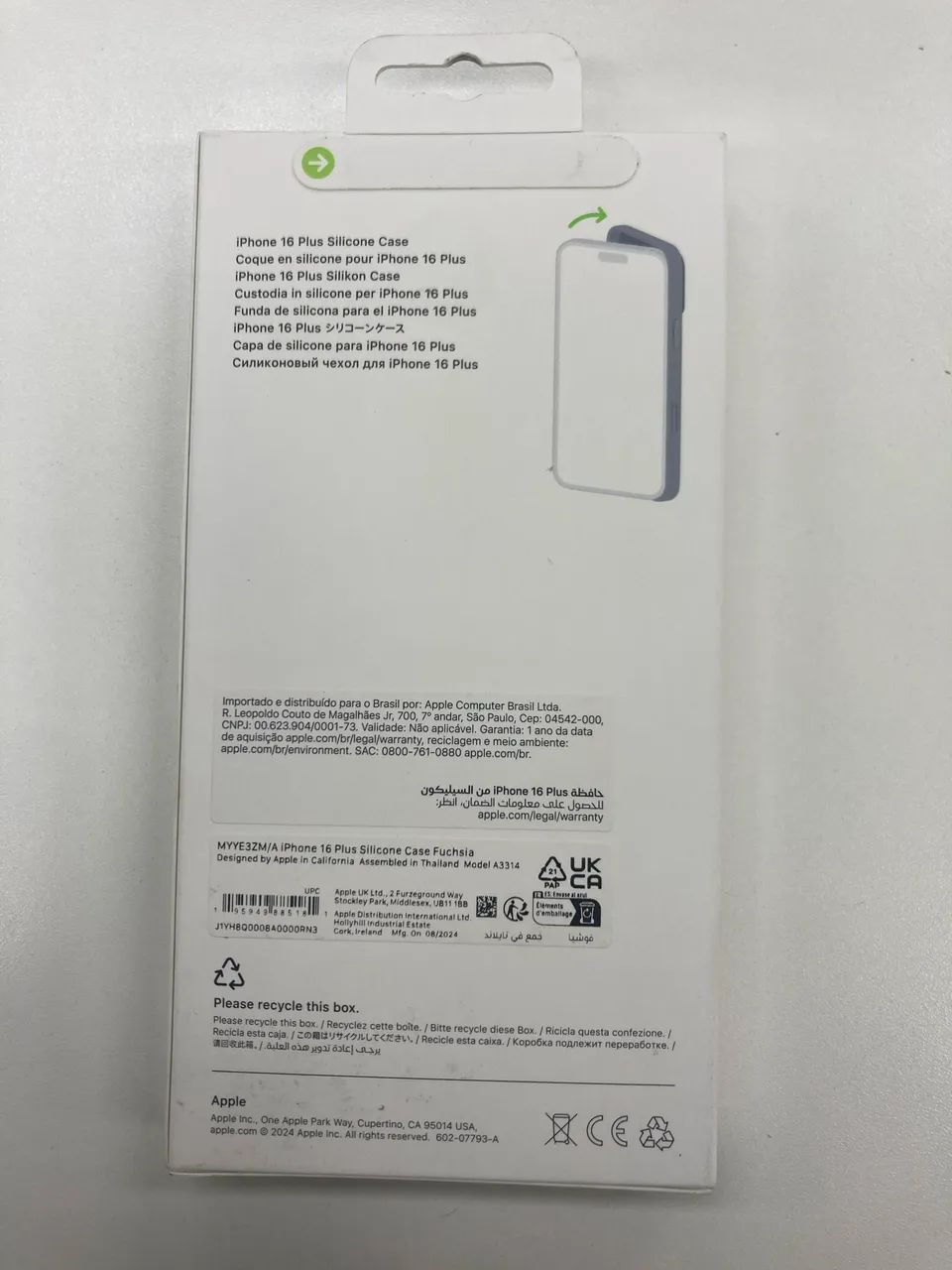 Capa Apple do iPhone 16 Plus lacrada - Foto 2