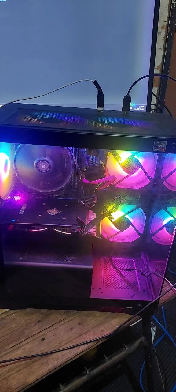 Core i5 3470 com 16 gb de ram com rx 570 8gb e ssd 480 gb - Foto 4