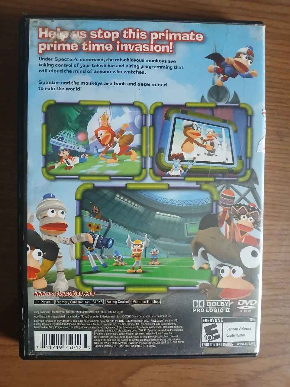 APE ESCAPE 3 PS2 - Foto 2