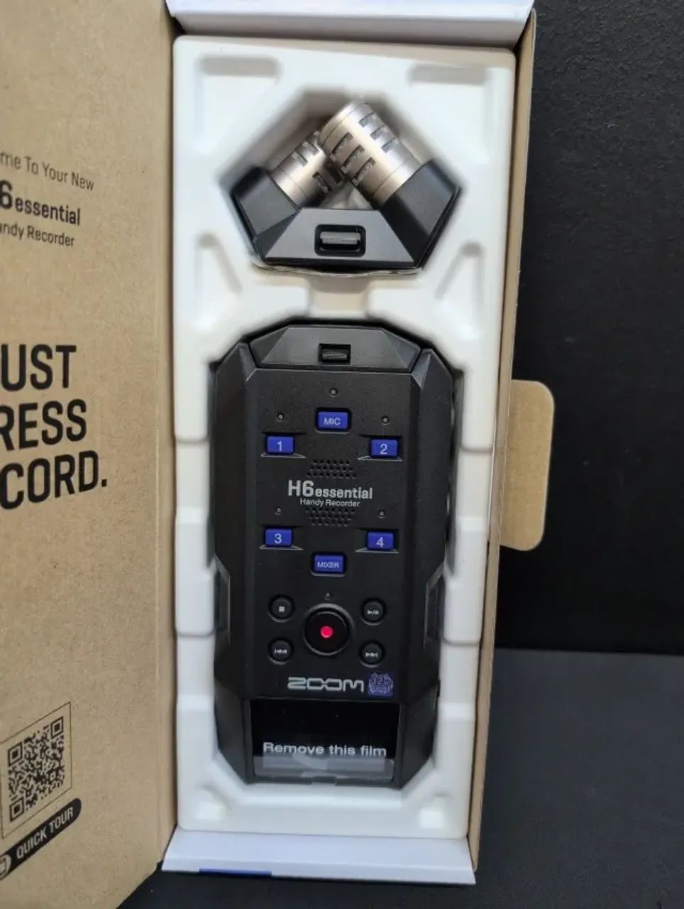 Gravador Zoom h6 essential 32 bits
