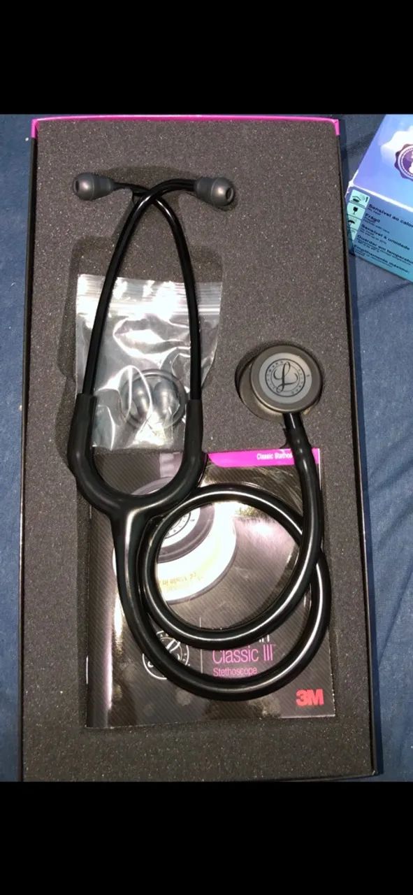 Vendo Estetoscópio Littmann e Esfigmomanômetro BIC