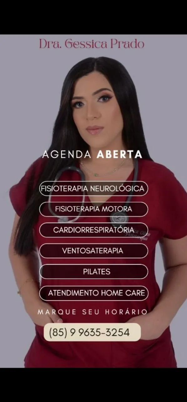 Fisioterapeuta a Domicílio,  Fortaleza e Regiões.
