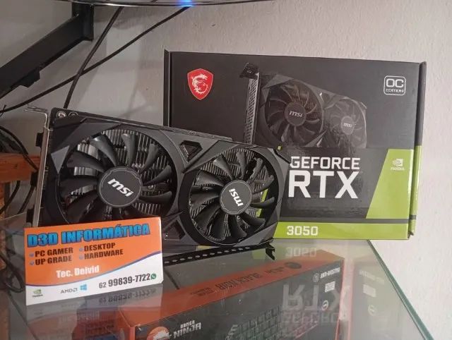 Placa de vídeo RTX 3050. - Foto 2