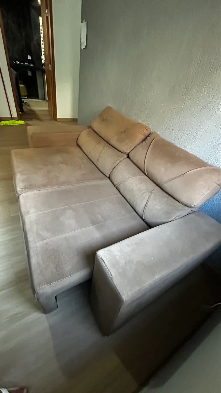 Sofá retrátil e reclinável 2 lugares  - Foto 3