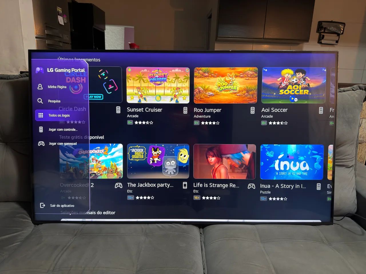 Smart tv 65 Polegadas LG GForce  - Foto 4