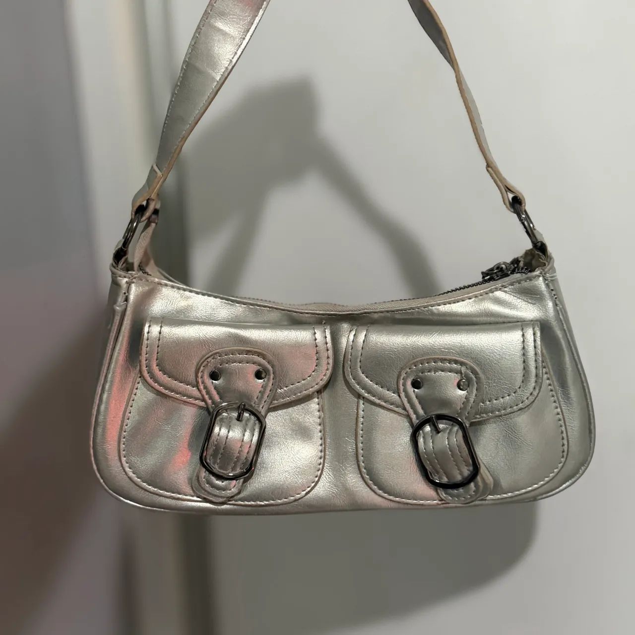 Bolsa festa prata 