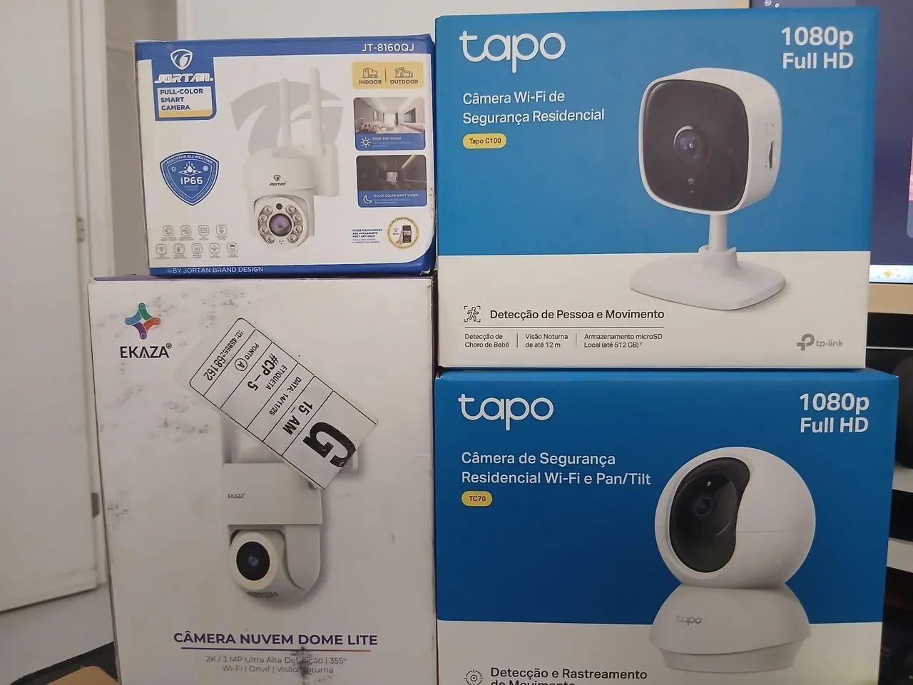 Câmeras wifi 