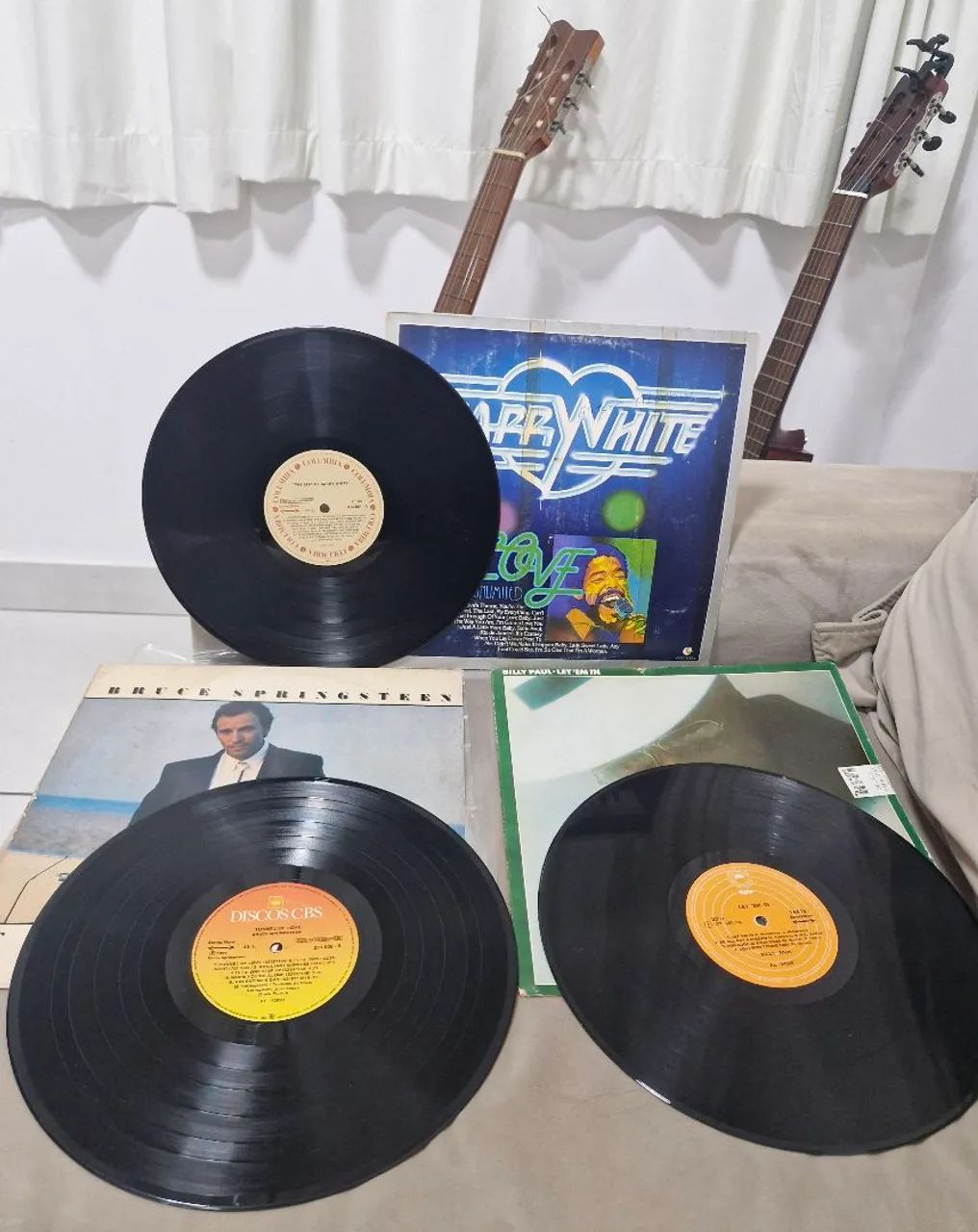 Vinil Bruce Springsteen Barry White Billy Paul  - Foto 2