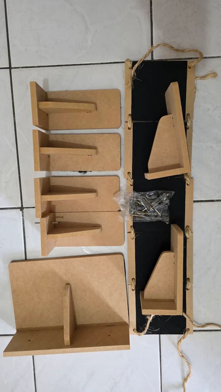 Kit gato parede MDF reforçado - Foto 2