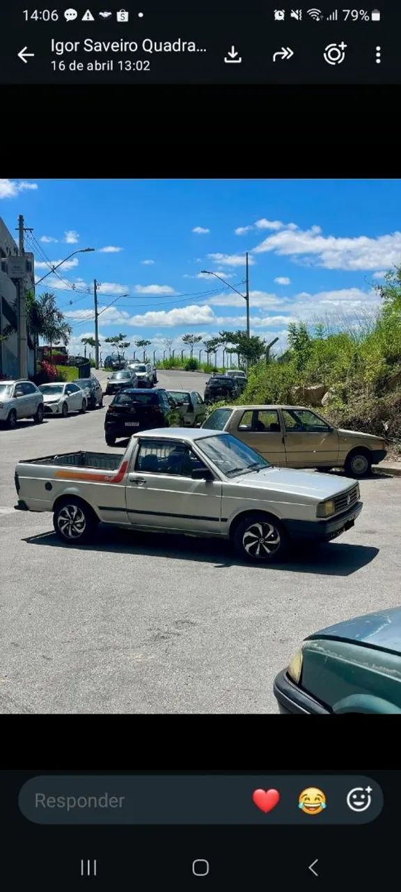 Volkswagen Saveiro CL 1.6 MI / CL/ C 1.6 1988