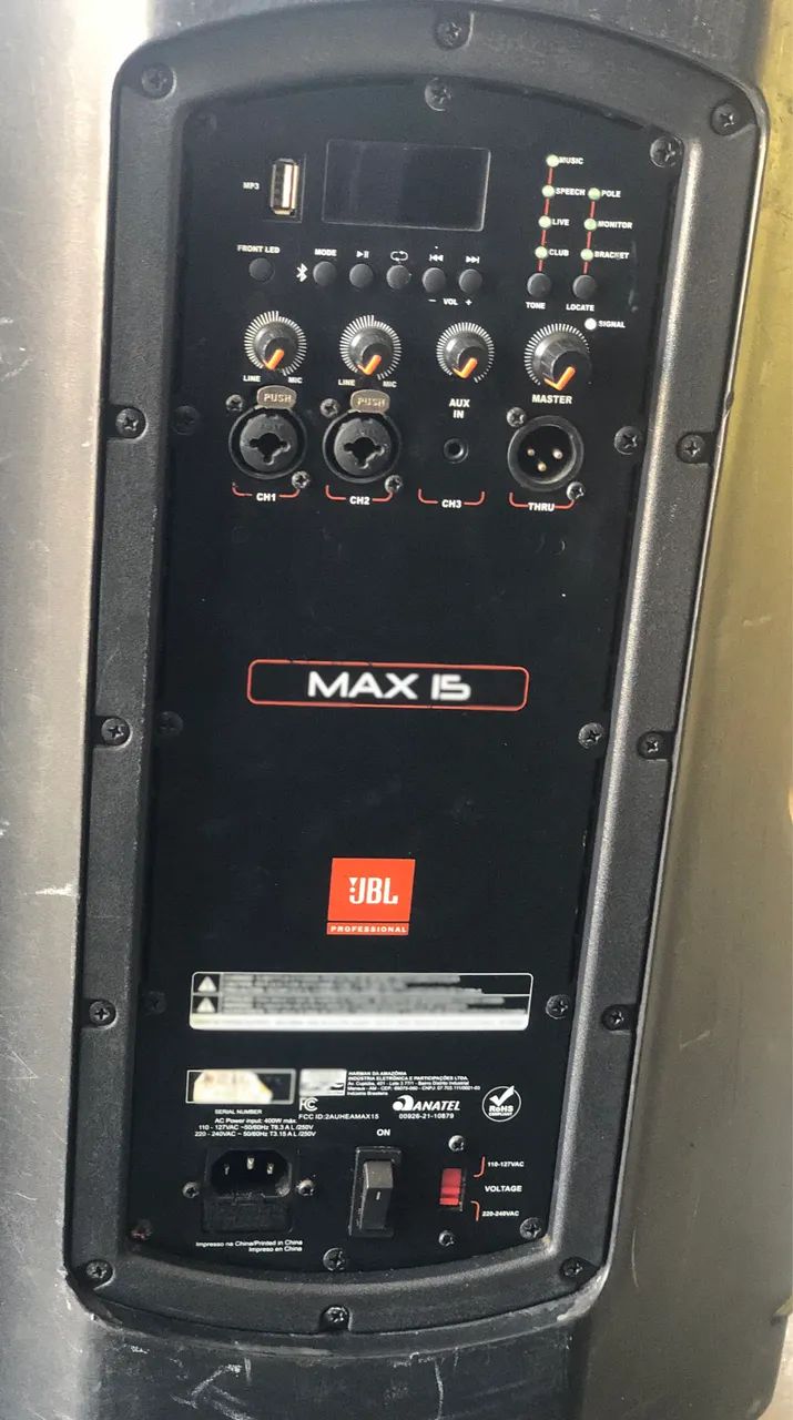 Caixa de som JBL MAX 15