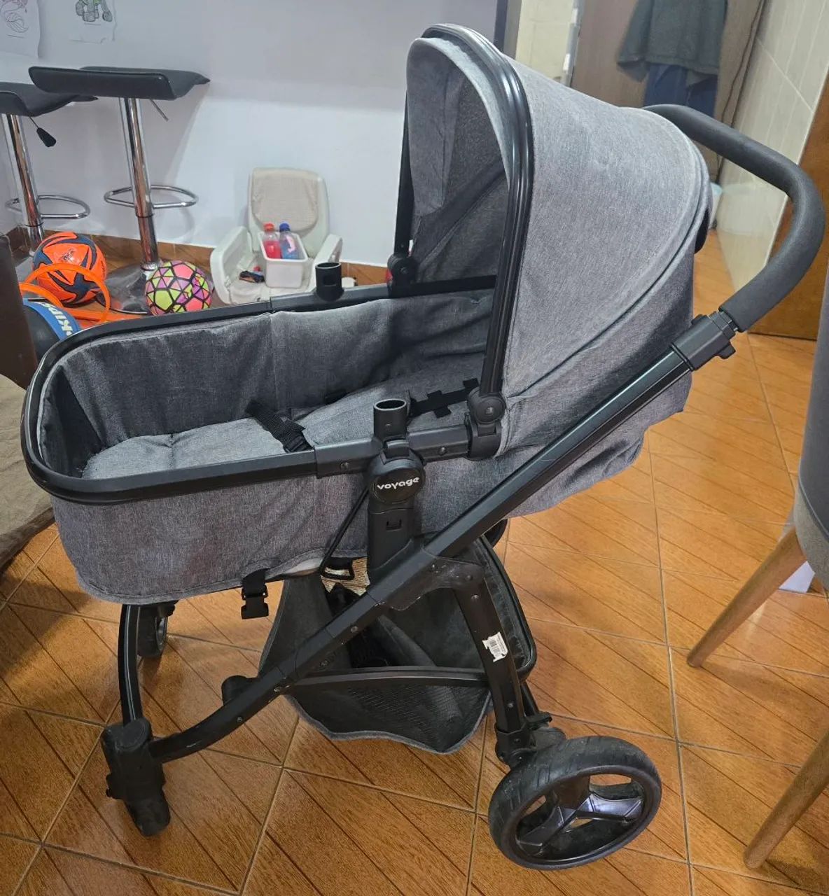 Carrinho e bebê conforto e Moisés  - Foto 3