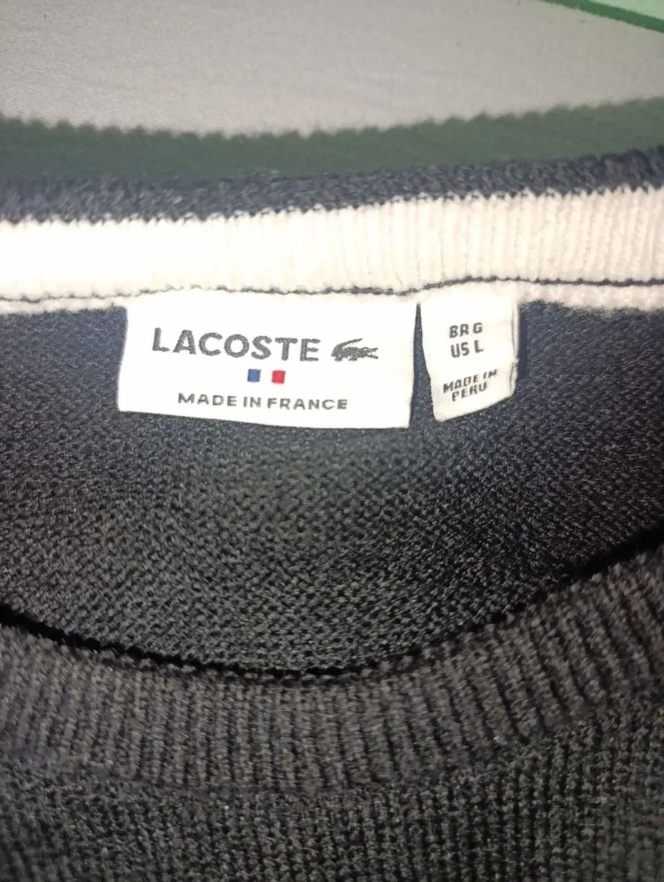 Suéter Lacoste tamanho g - Foto 5