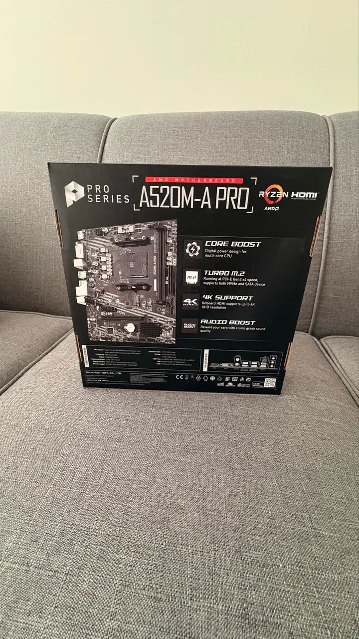 Placa mãe A520M-A PRO  - Foto 2