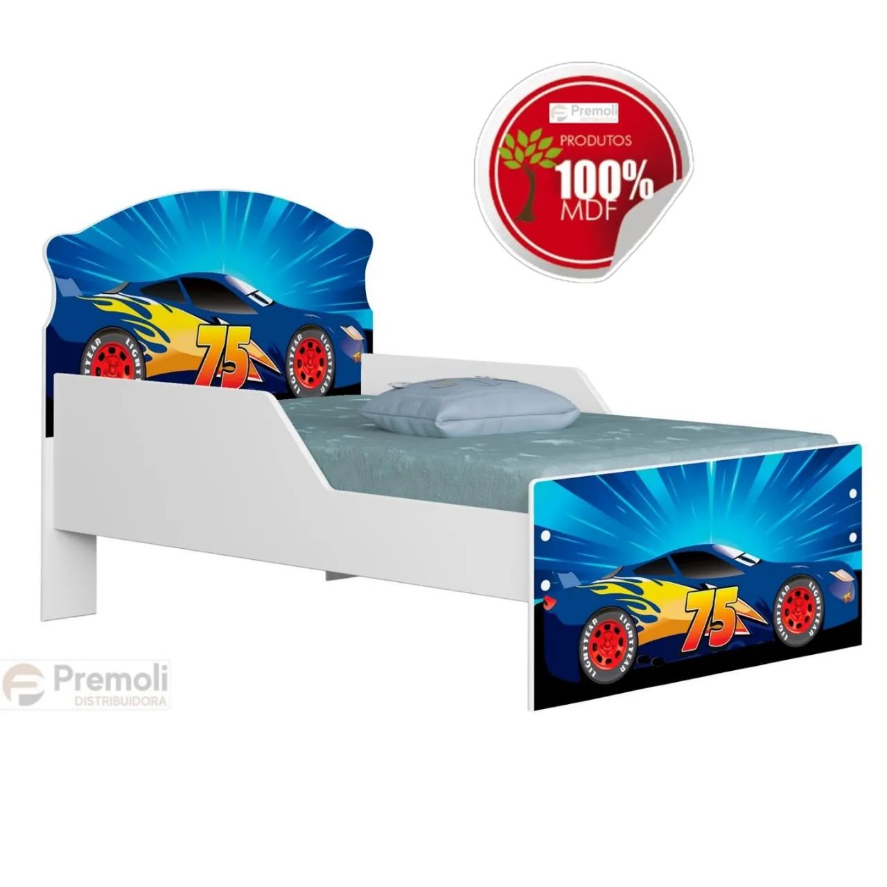 Cama Infantil Lívia 100% MDF  - Foto 2