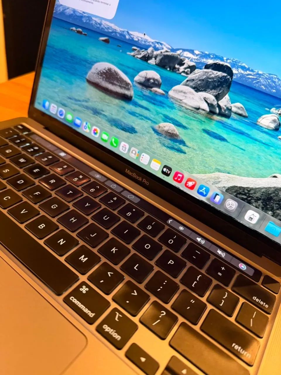 Apple Macbook Pro M1 8gb 512gb Prata Silver - Touchbar - Foto 3