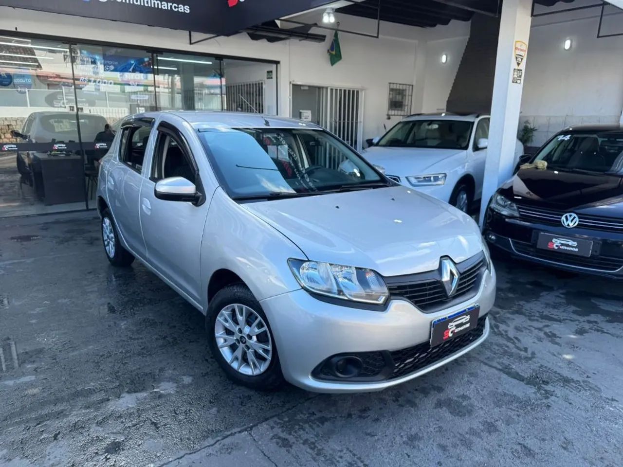 Renault Sandero Authentique Flex 1.0 12V 5P 2018 - Foto 2