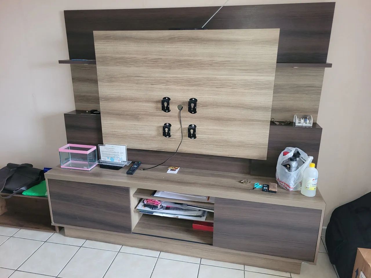 Painel com Rack
