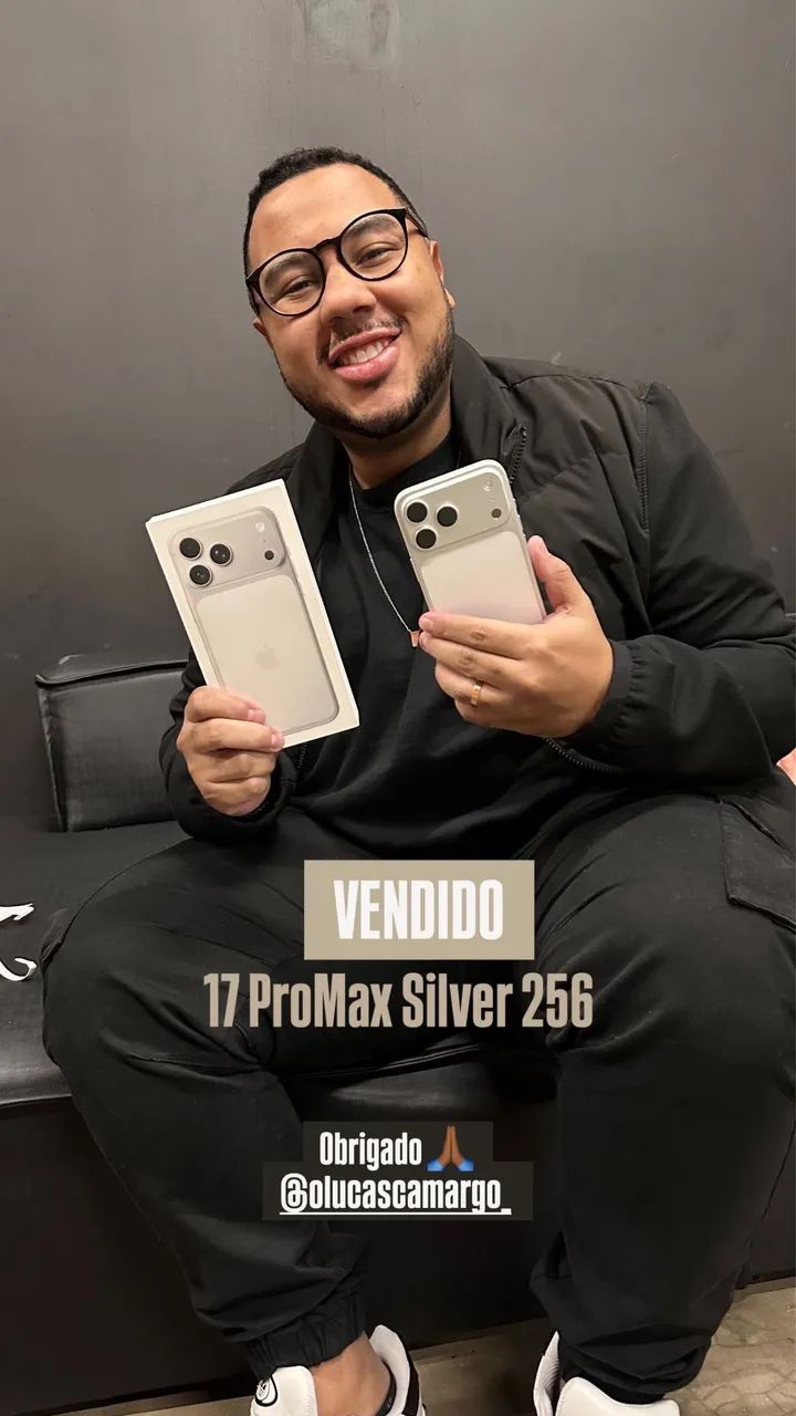 iPHONE 17 PRO MAX  LACRADO 1 ano garantia Apple ÚLTIMAS UNIDADES  - Foto 4