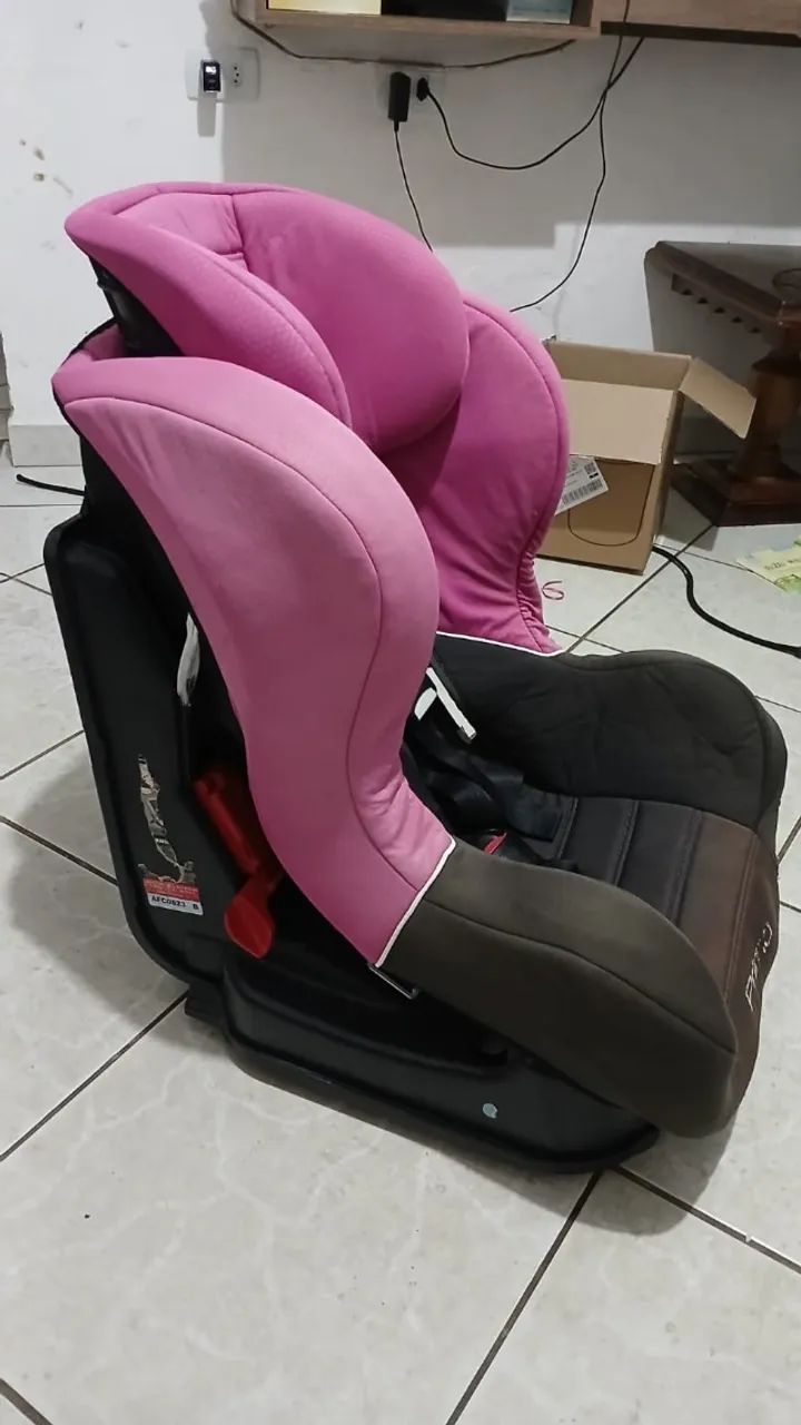 Cadeira Infantil para Carro - Primo Nania - Rosa de 0 a 25kg - Foto 3