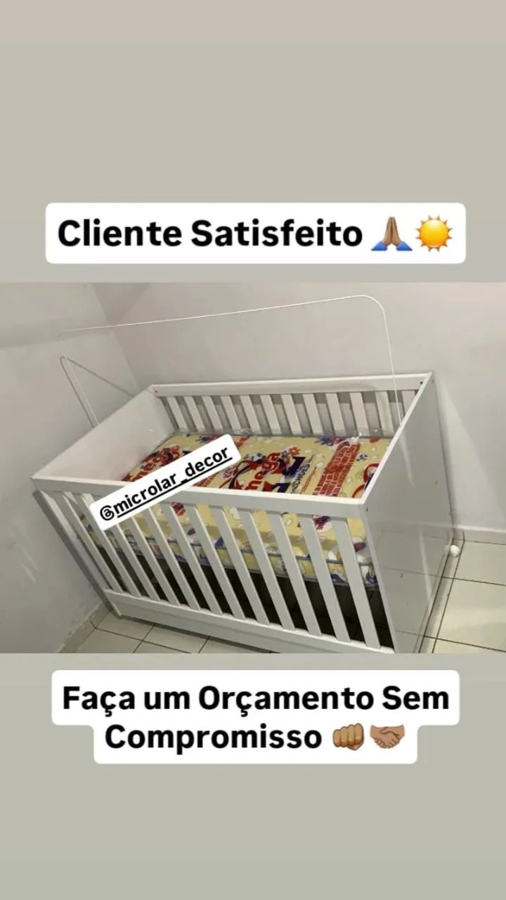 Berço Cama LS Novo na Caixa - Entrega a Monta na Hora