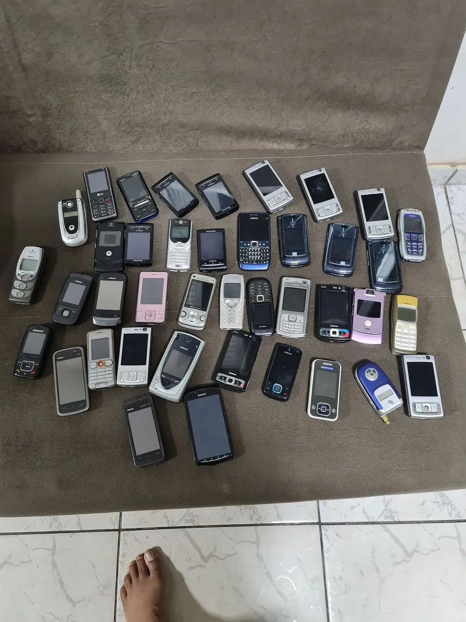 Celular antigo pra coleção várias marcas e modelos  - Foto 2