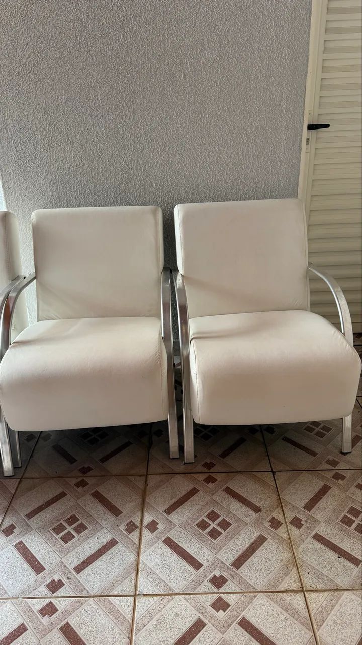 Poltronas brancas  - Foto 2