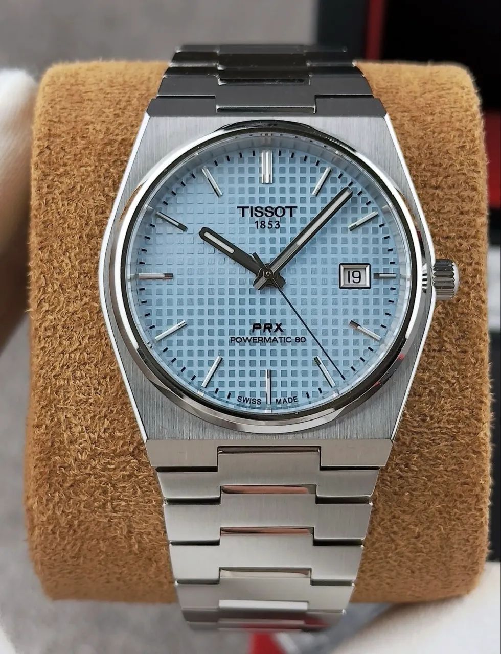 TISSOT PRX POWERMATIC 40mm - Ice Blue - Foto 3