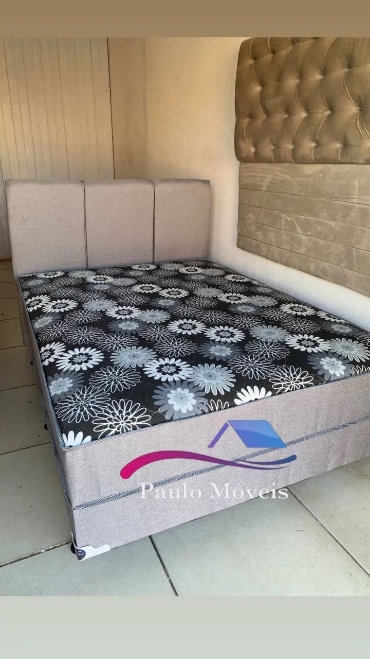 Cama box - Kit casal praticamente de graça - Foto 3
