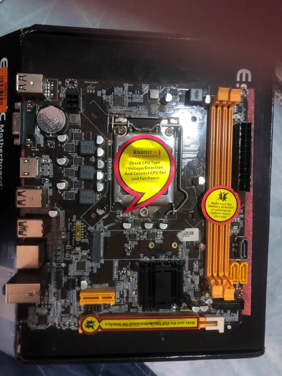 Placa mãe H61DA - Foto 3