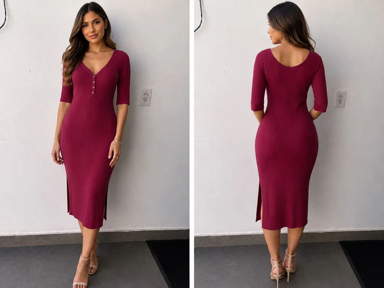 Vestido de marca (Hering )