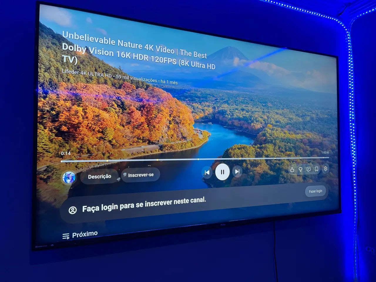 Smart Tv 4k 58Polegadas Philco - Roku - Foto 4