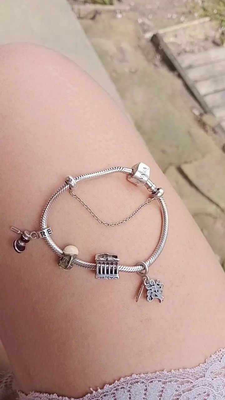 Pulseira pandora ( VIVARA ORIGINAL PRATA)