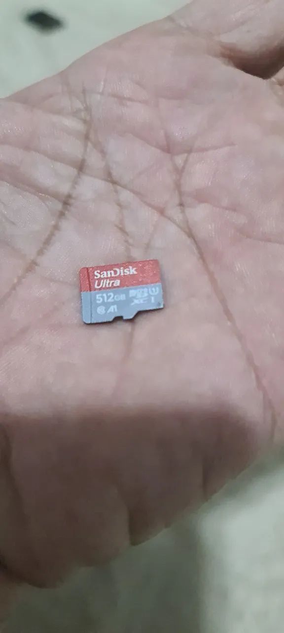 Cartão sd 512gb