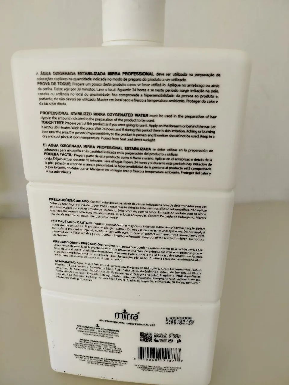 Água oxigenada MIRRA - Foto 2