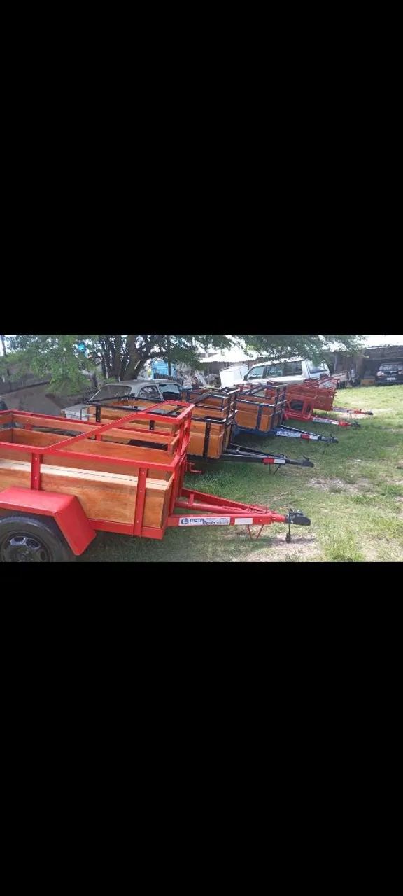 Reboque de um eixo fazendinha pronta entrega  - Foto 3