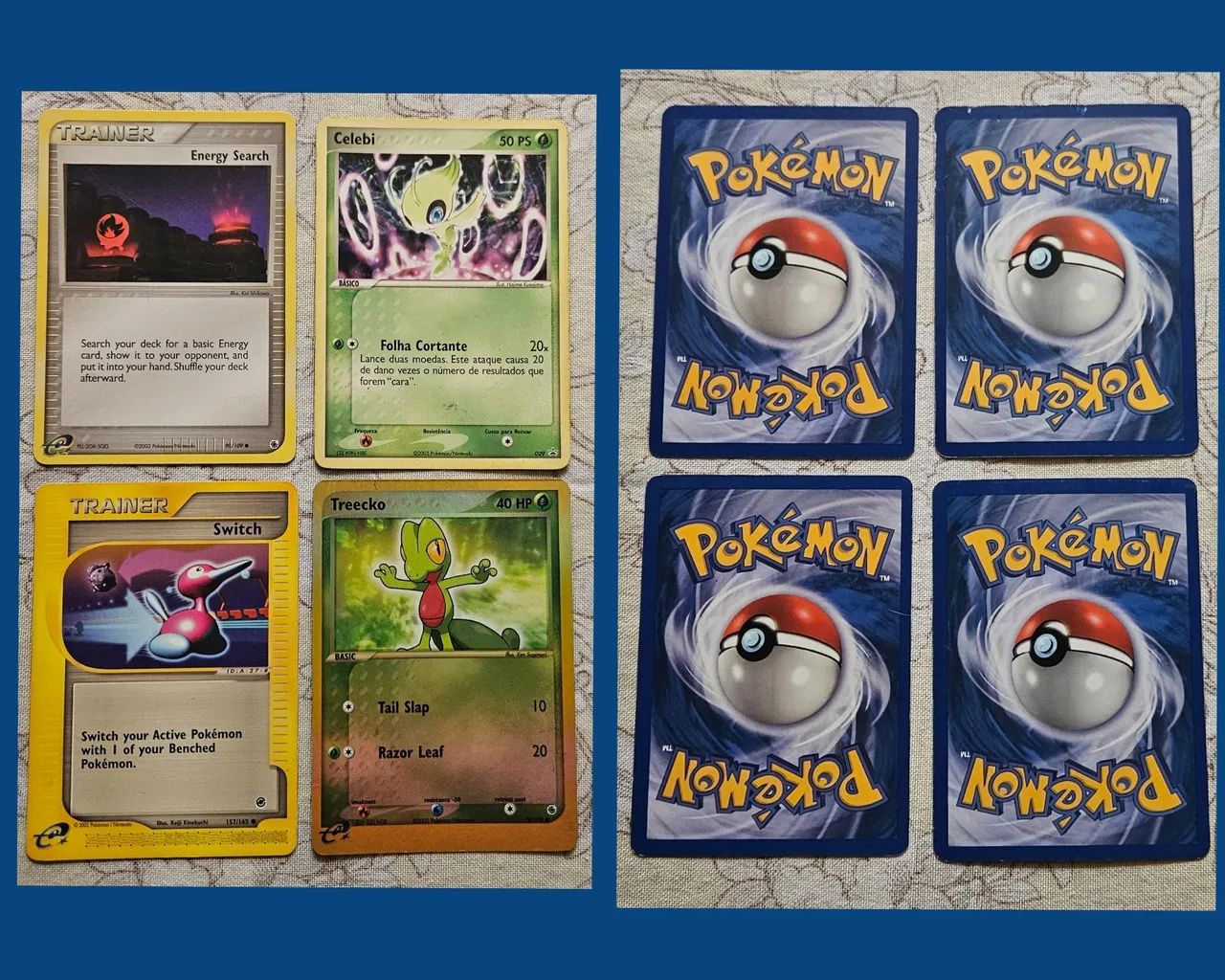 CARDS POKEMON - EM INGLÊS E EM PORTUGUÊS  - Foto 5