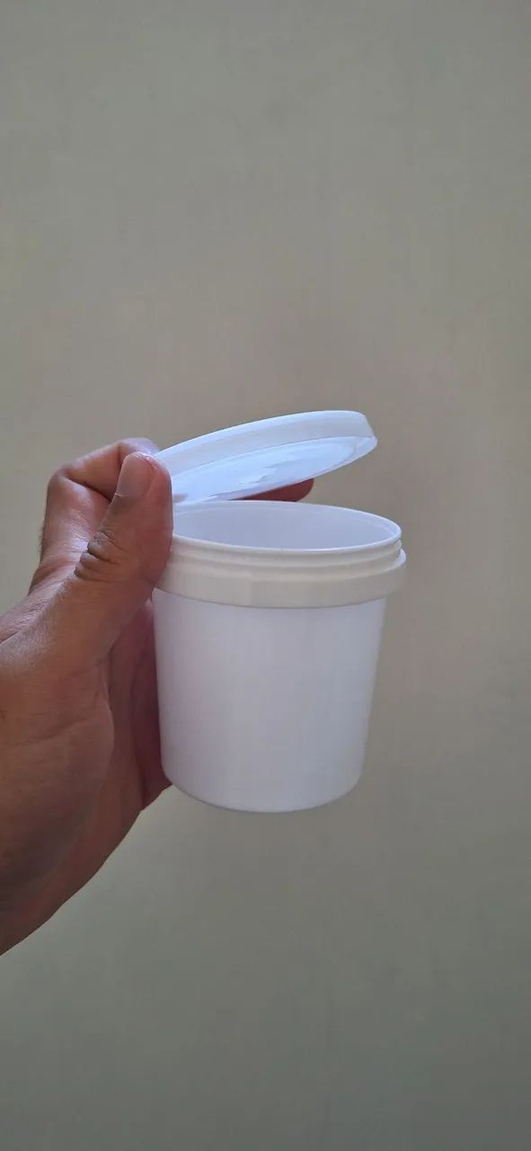 260 potes branco leitoso 200ml