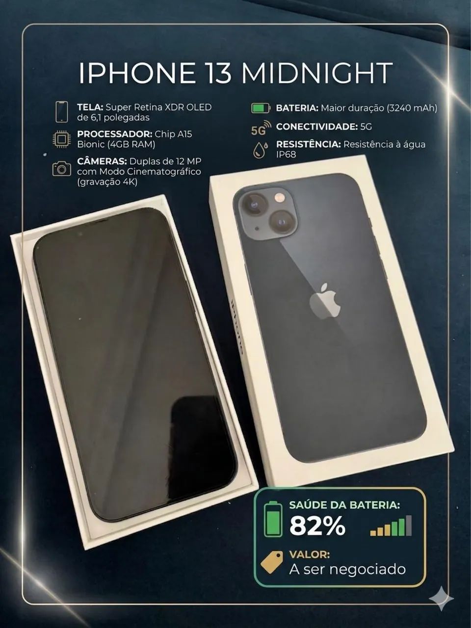 iPhone 13 - Celulares e Smartphones - São José De Ribamar