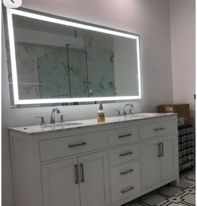 Espelho Jateado com LED Design Exclusivo - Foto 2