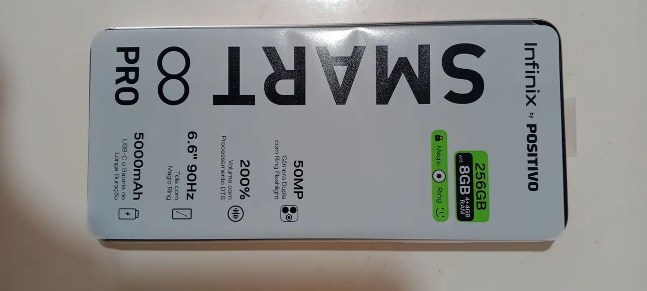 Smart 8 Pro infinix Dourado  - Foto 2