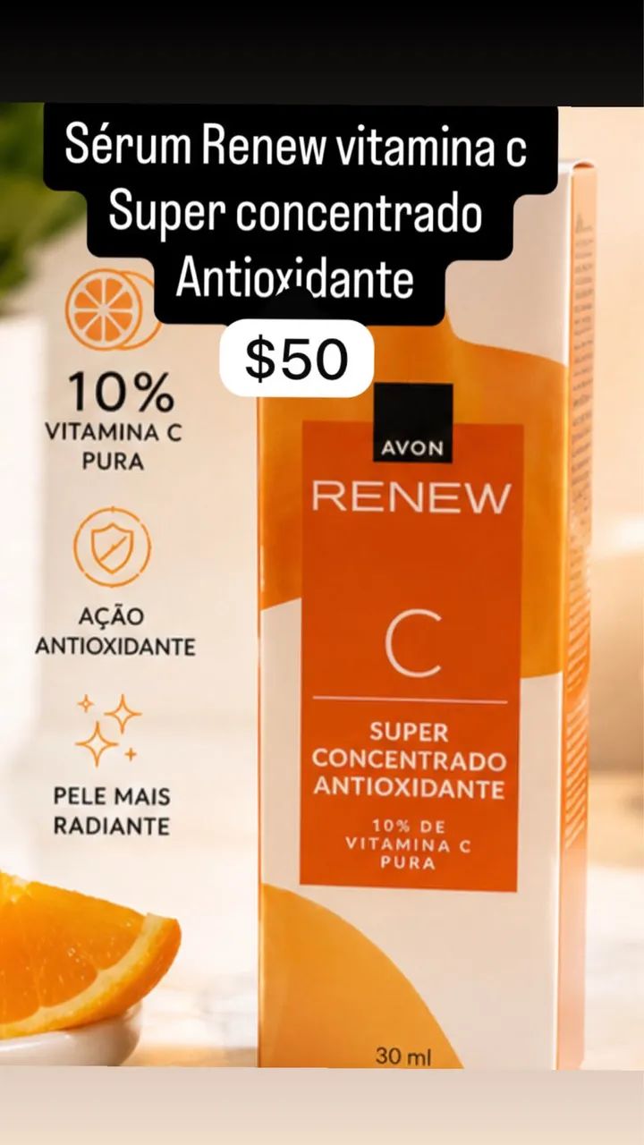Sérum Renew Vitamina C Superconcentrado Antioxidante 