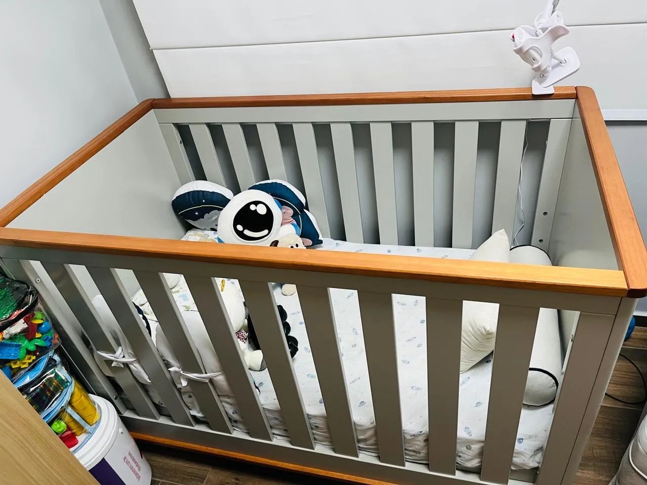Berço 2 em 1 (Berço e Mini Cama) - Ref. Sominiare LM 2112 - Foto 5
