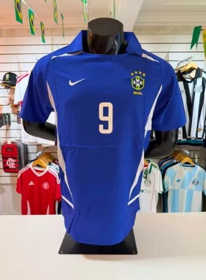 Camisa Brasil Retro 2002 - Foto 3