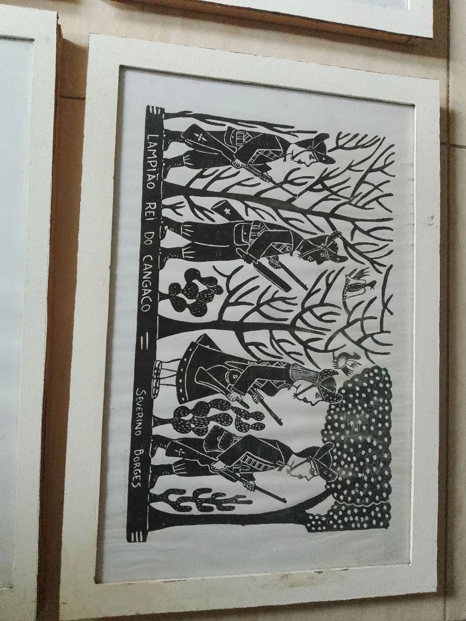 Quadro de Xilogravura - Foto 5