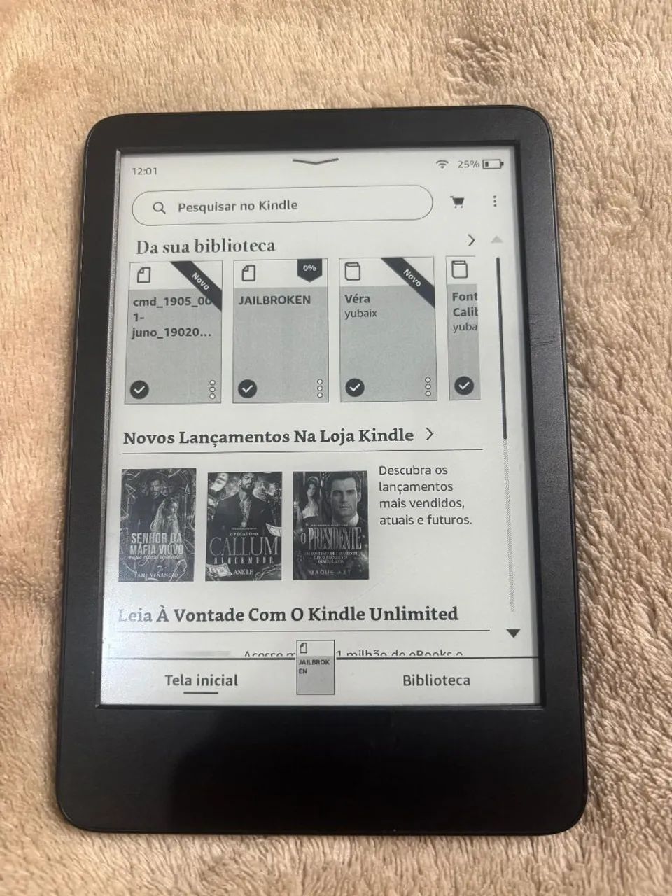 Kindle 11ª Geração Desbloqueado + Capa + Carregador - Foto 2